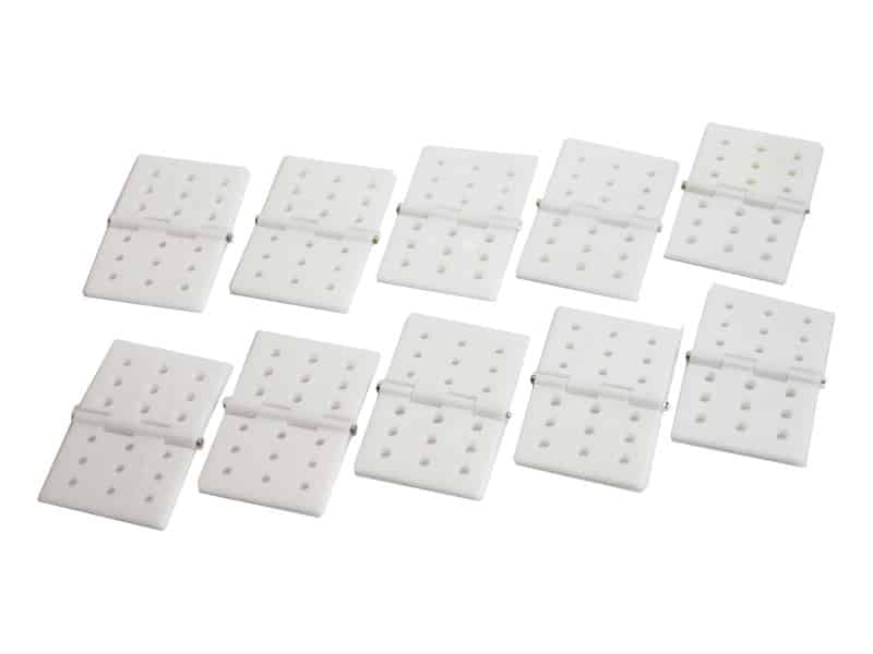 Roer scharnier 27x36 10 St