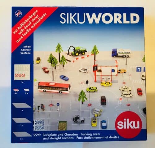 Siku 5599 Zubehuren Parkplatz und Gerade