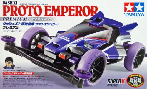 TAmiya 18074 Mini 4 wd JR Dash x1 PORTO EMPEROR Premium Super II CHASSIS