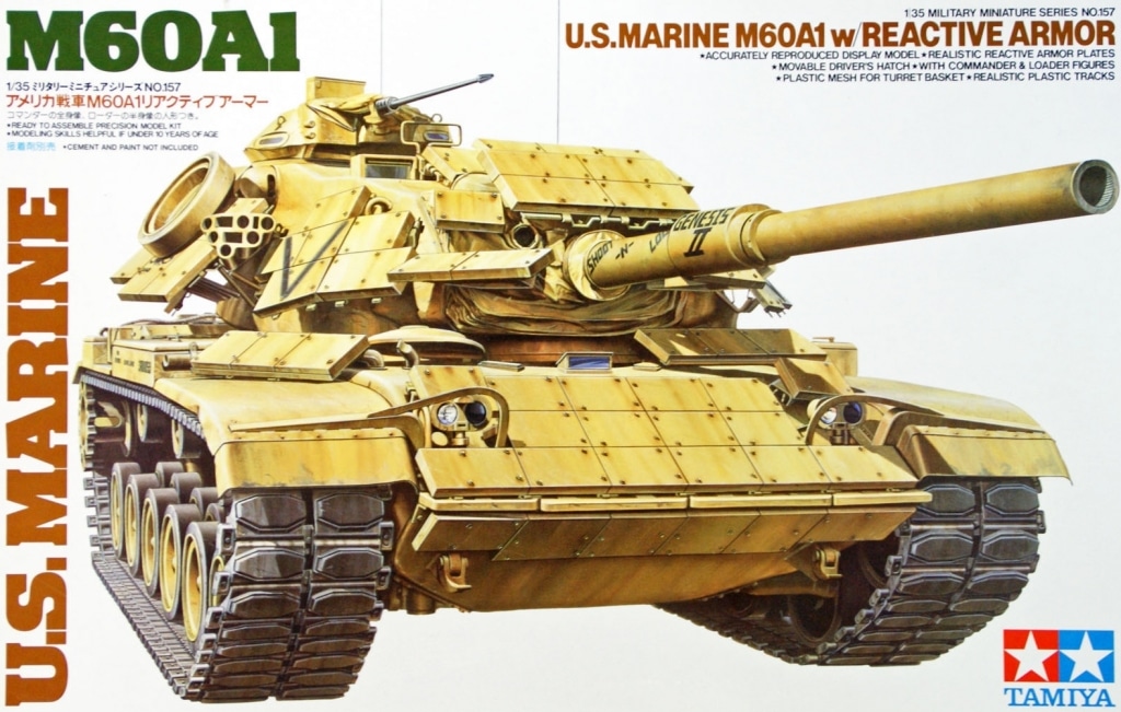 Tamiya 35157 US Marine M60A1 w reactive armor
