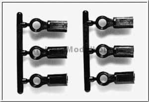 Tamiya 50596 5 mm adjuster ( 6 stuks )