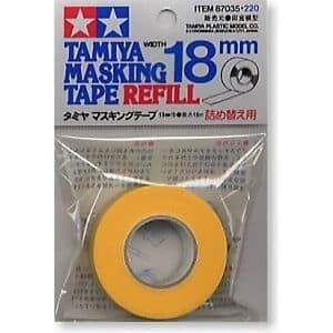 tamiya 87035 Masking afplak tape anvulling 18mm