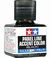 Tamiya 87131 Panel Line Accent Color Black