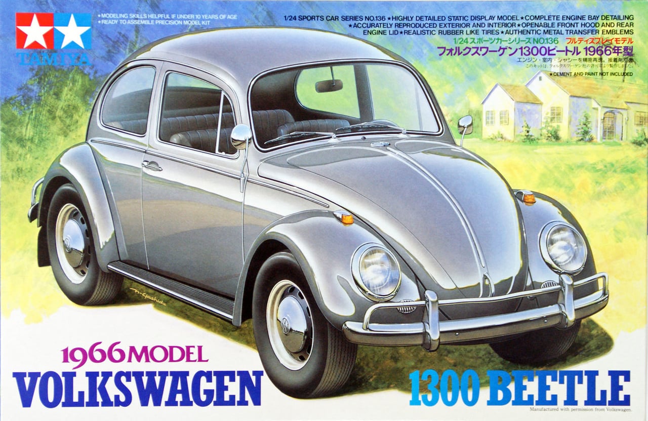 Tamiya24136 Volkswagen Kever1300 1966
