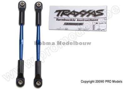 Traxxas 2336A Turnbuckles, aluminum ( blauw )