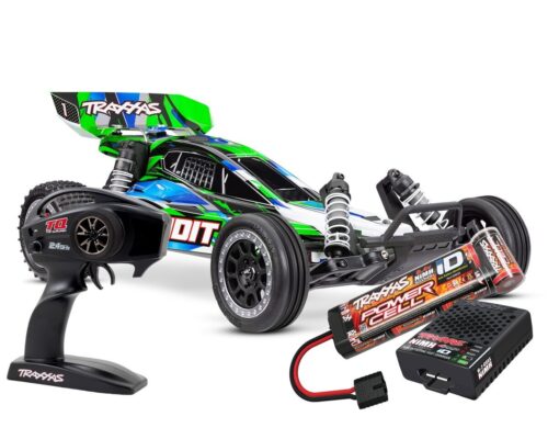 Traxxas 24254-8 Groen Bandit-RTR-snellader accu 8.4v 3000 mah