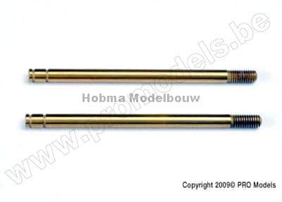 Traxxas 2765T Shock shafts, hardened s