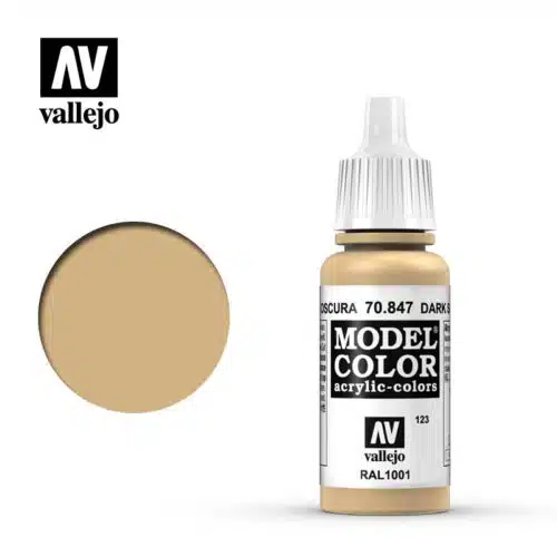 Vallejo 70847 ( 136 ) Model Color Dark Sand
