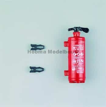 Wedico 0425 FEUERLOSCHER aus metal, rot