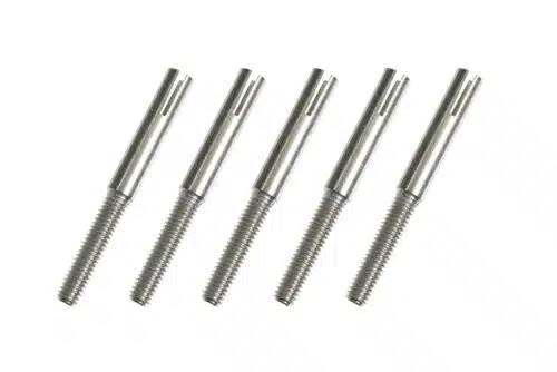 wiklink koppelstuk M2,5 x 2,3mm met schroefdraad