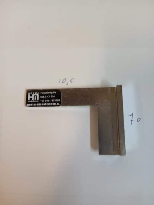 blok winkelhaak staal 100 x 70 mm