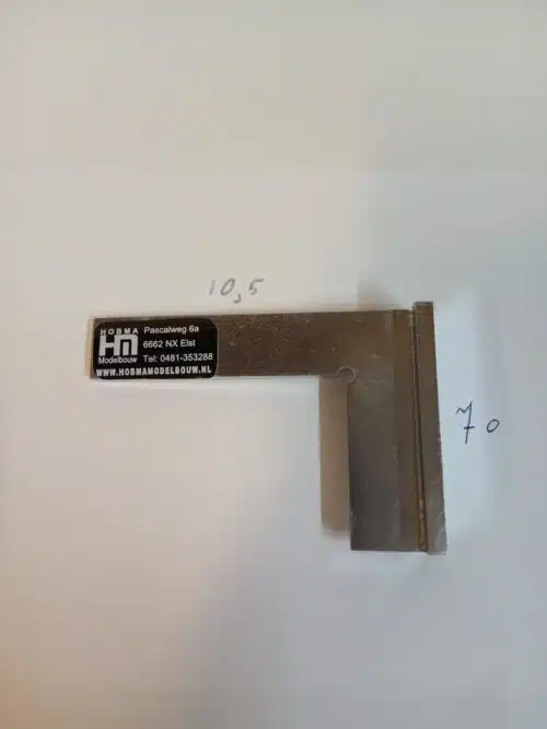 blok winkelhaak staal 100 x 70 mm