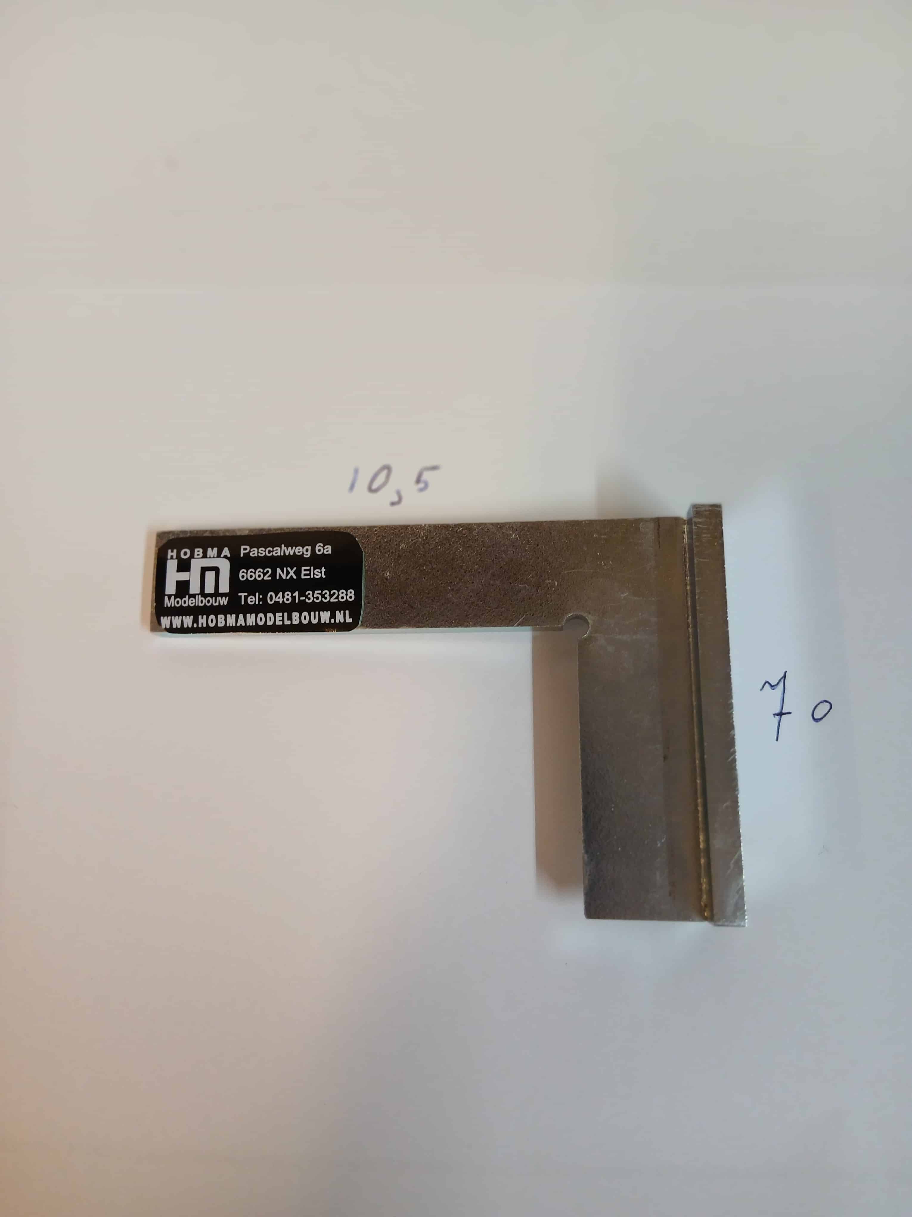 blok winkelhaak staal 100 x 70 mm