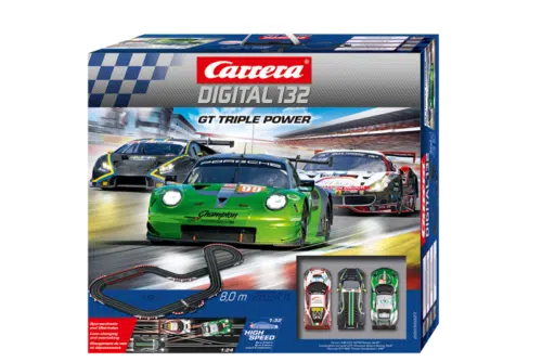 carrera 20030007 digital 132 triple Gt power
