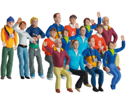 Carrera 21107 Set of figures, big asso