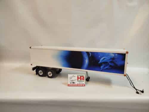 Gebruikte Wedico Trailer met natuur print en 446 lichtbalk