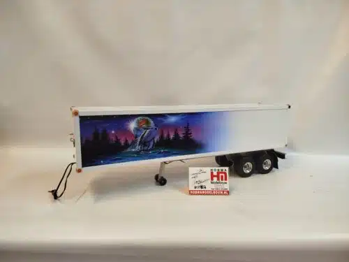 Gebruikte Wedico Trailer met natuur print en 446 lichtbalk