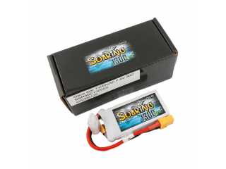 Gens Ace Soaring 1300mAh LiPo accu 7.4V 30C 2S1P with EC3/XT60/T-plug