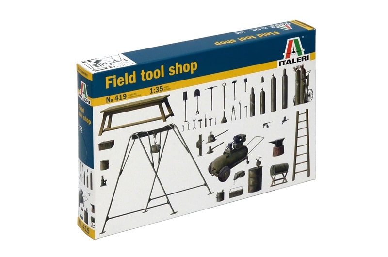 Italeri 419 Veldwerkplaats