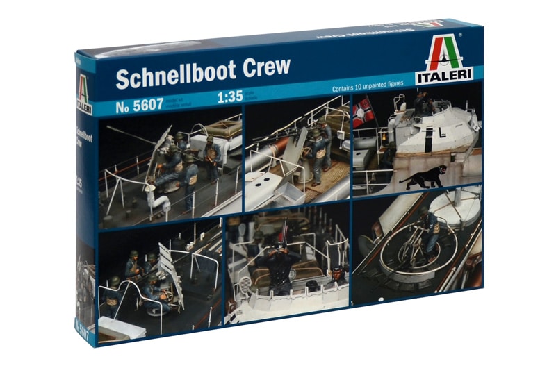 Italeri 5607 Schnellboot crew