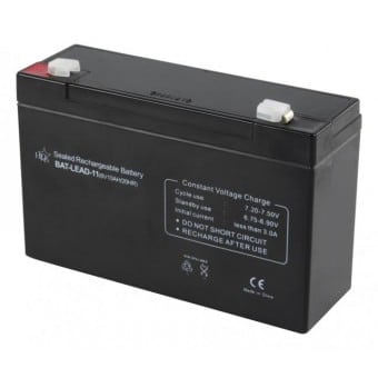 LOODACCU 6V-10,0 AMP.