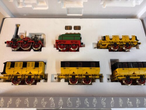 Marklin 5750 Spoor 1 Adler rijtuig met 4 personenrijtuigen