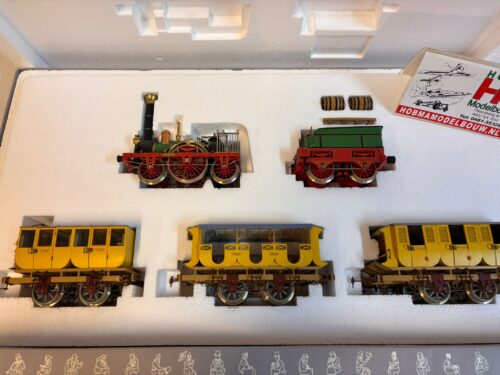 Marklin 5751 Spoor 1 Adler rijtuig met 3 personenrijtuigen