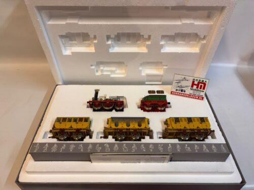 Marklin 5751 Spoor 1 Adler rijtuig met 3 personenrijtuigen