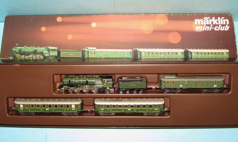 Marklin 8102 Mini Club K.Bayr. Passagierstrein