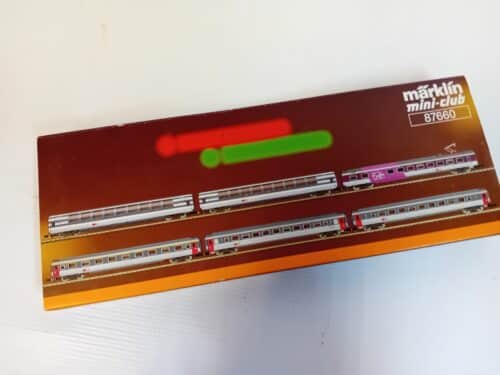 marklin 87660 EuroCity personenwagen set SBB
