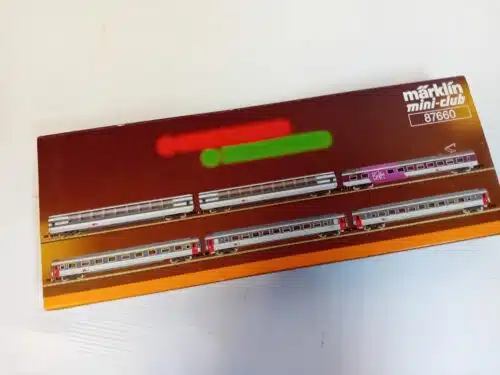 marklin 87660 EuroCity personenwagen set SBB