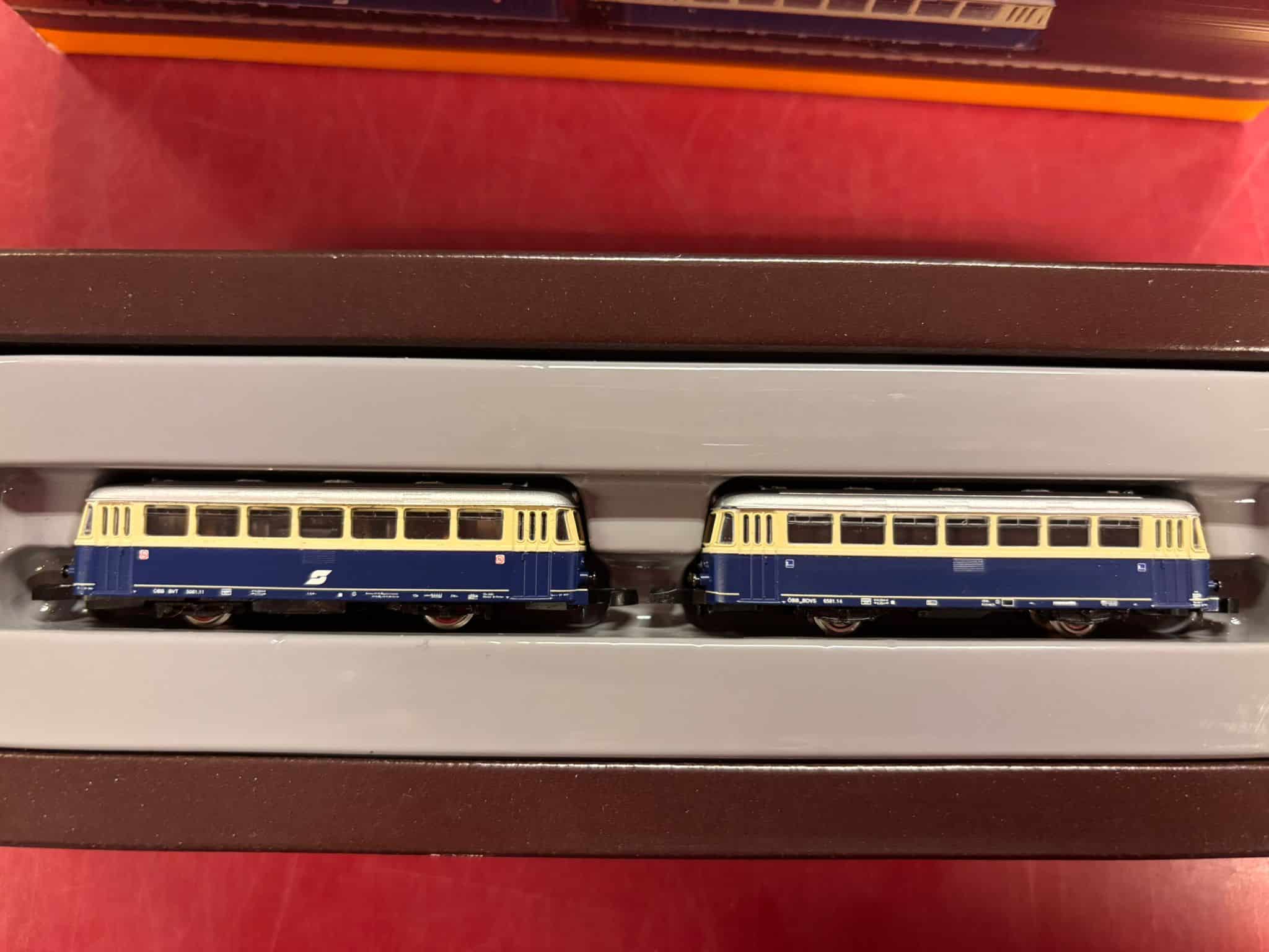 Marklin 88162 BVT 5081 Railbus met trailer OBB