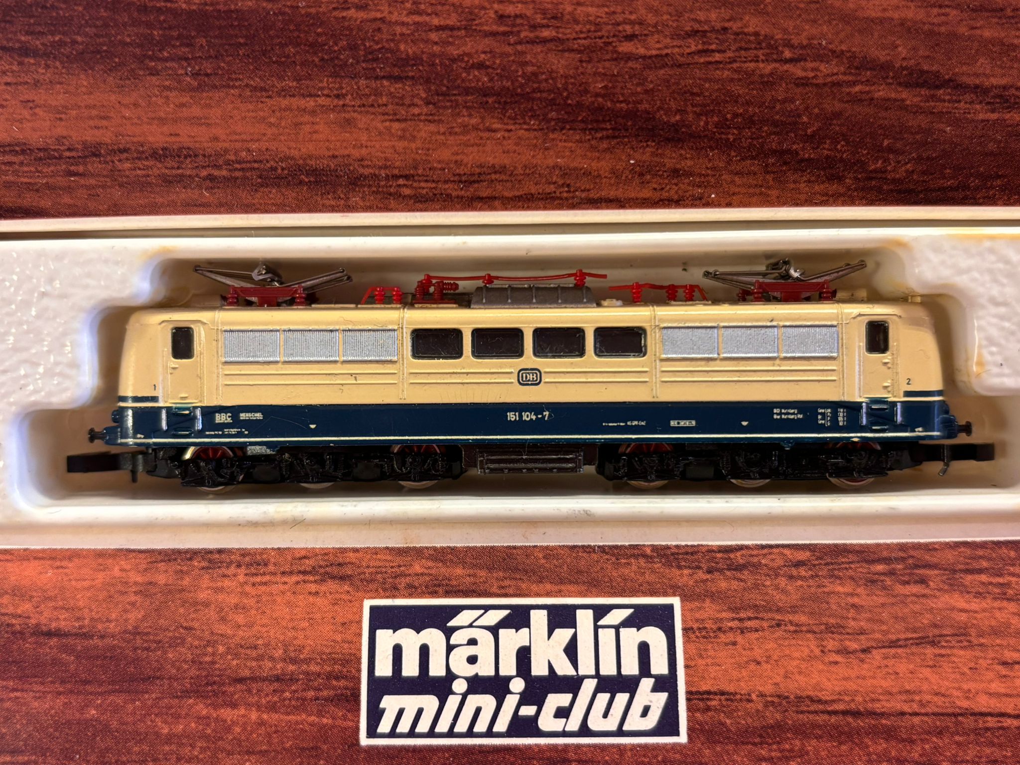 Marklin 8858 Mini Club Electronische Locomotief BR 151 DB