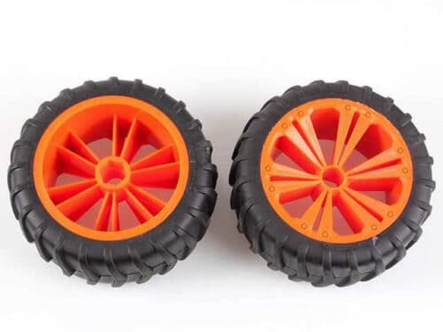 Rader orange groot Monster