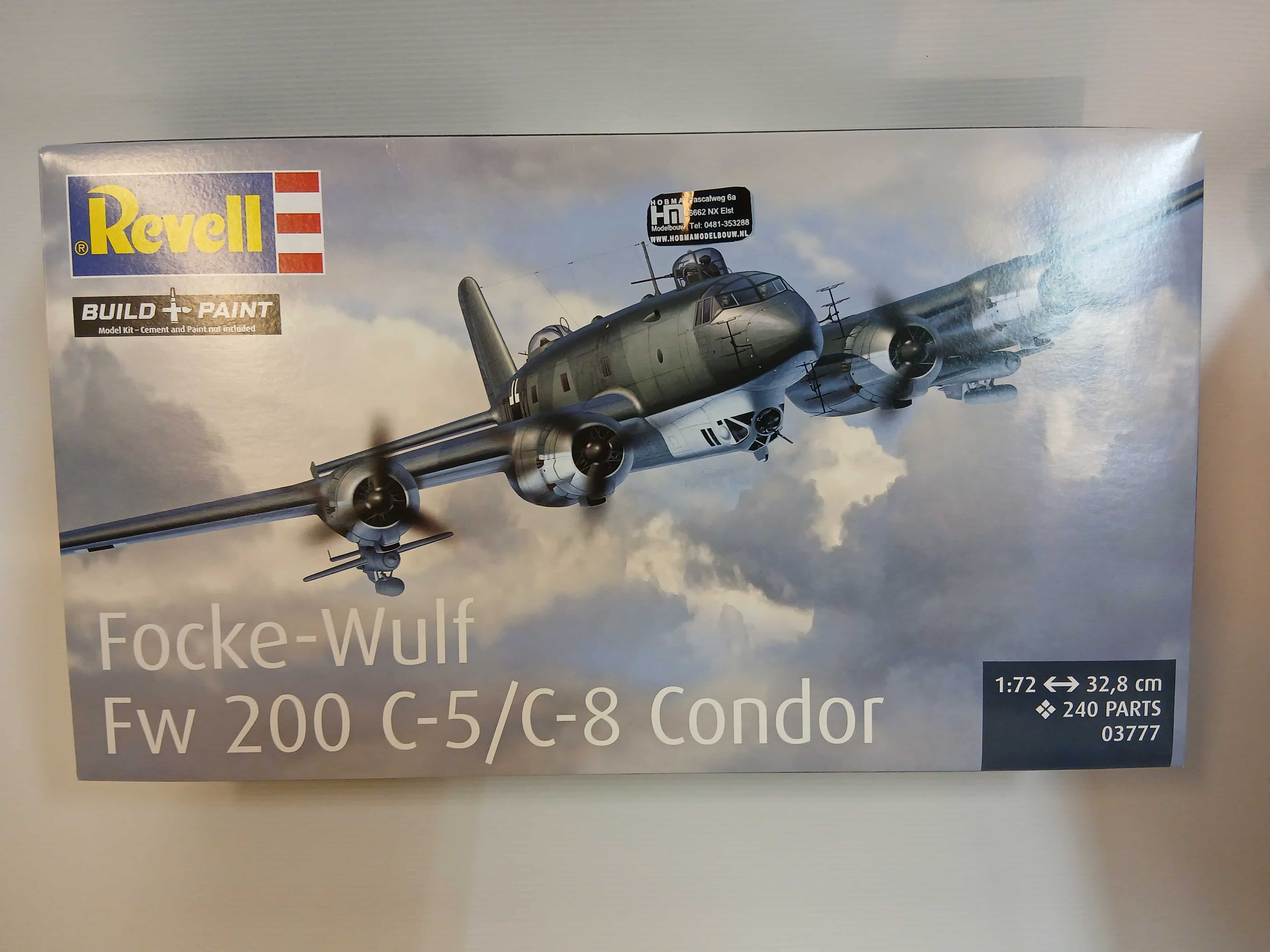 Revell 03777 Focke Wulf Fw 200 C-5/C-8 Condor