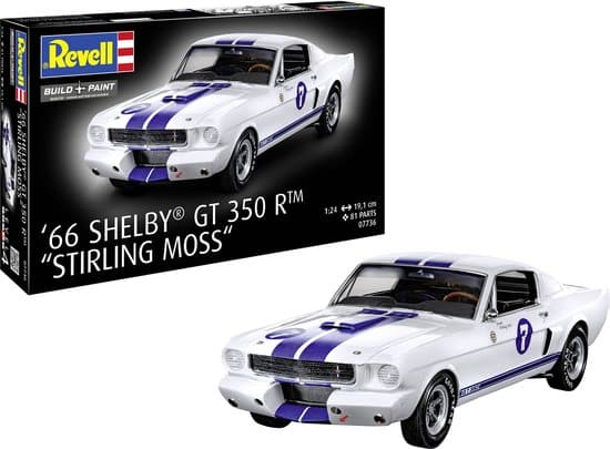 Revell 07736 Shelby Ford Mustang 1966 GT 350 R Stirling Moss