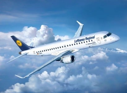 Revell 63937 Embraer 190 Lufthansa incl lijm verf kwastje