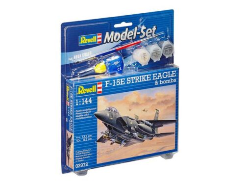 Revell 63972 F-15E Strike Eagle incl lijm verf Kwastje