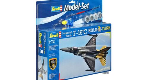 Revell 64844 F-16 C Solo Turk incl lijm verf kwastje