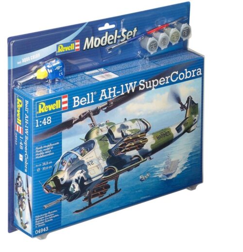 Revell 64943 Bell AH 1W Superco incl lijm verf kwastje