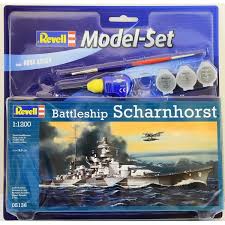 Revell 65136 Battleship Scharnhorst incl lijm verf kwastje