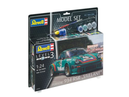 Revell 67032 Porsche 934 RSR Vaillant incl lijm verf kwastje