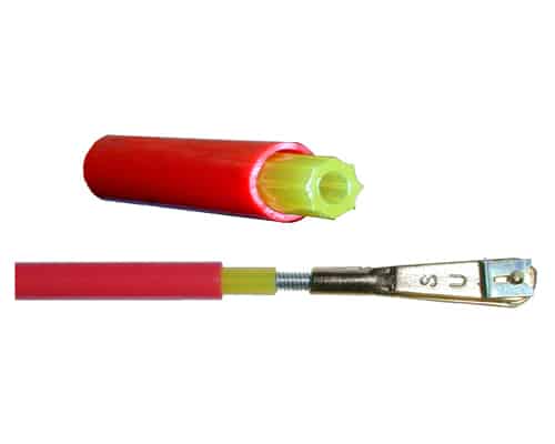 STUURKABEL KORT ROOD 91.4 cm lang 2 ST.