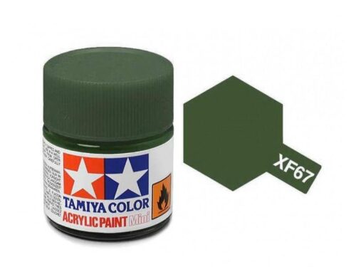 Tamiya 81367 Verf XF67 Nato Groen mat