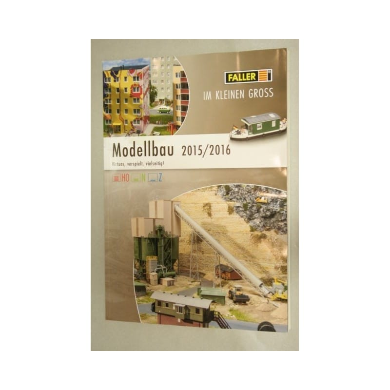 Faller modelbouw catalogus 2015-2016