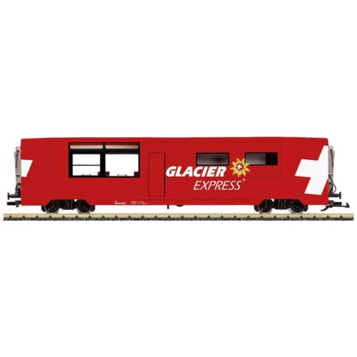 Lgb 33664 RhB panorama barwagen glacier express wrp
