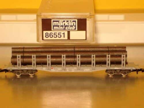 marklin 86551 goederwagon met boomstammen