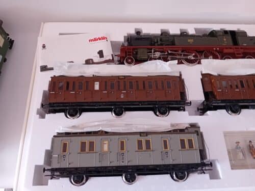 Märklin5502 passagierstreinset Preußenzug met extra wagon nr. 5813