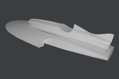 mhz-powerboats Cobra Rundnase 1150mm raceboot. Licht aan begonnen