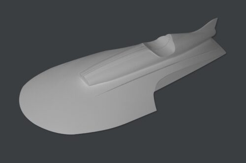 mhz-powerboats Cobra Rundnase 1150mm raceboot. Licht aan begonnen